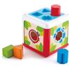 Hape Scatola delle Forme - Gioco Educativo in Legno con Creature del Giardino per Apprendimento e Coordinazione