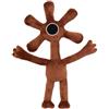 Benolls Rainbow Friends Peluche,Rainbow Friends Peluche,Kids Party Favors Regali per Halloween Ringraziamento Natale (Brown)
