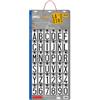 Lampa Spell-It, Gamma Completa di 360 Pezzi da Esposizione a Parete - 60x30 mm