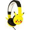 OTL Technologies PK1178 Pokemon Pikachu Ears - Casco cablato per bambini, colore: giallo