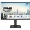 ASUS VA27DQFS Monitor business da 27" pollici, IPS, Full HD Frameless, 100 Hz e Tempo di Risposta 1ms, Adaptive-Sync, HDMI, DisplayPort, VGA, Filtro Luce Blu, Anti-sfarfallio, Montabile a Parete, Nero