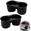 jinminamz Portabicchieri Auto,Console Centrale Portabottiglie Portabicchieri Barca Auto per Tesla Model 3 & Model Y,Nero in Silicone Antiscivolo Fisso Accessori per Interni Auto