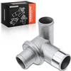 Frankberg Termostato del liquido di raffreddamento con alloggiamento | Compatibile con: 124 Spider 124, 125 125, Ritmo Cabriolet 138, Argenta 132, Beta 828, Beta Monte Carlo 137, Ritmo