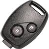 HooRLZ Ricambio portachiavi compatibile con Honda, Honda Key Fob-2 Button | Custodia per chiave telecomando per Honda Civic Jazz Crv Insight Accord Fit Frv, Honda Civic, senza lama
