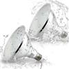 HiBay Lampadina LED 15W E27 PAR38,Equivalente Alogeno 150W,3000K Luce Calda,Impermeabile IP65,1400LM Faretto LED Spot Sostituiscono,Angolo di 180°,Non Dimmerabile 2 Pezzi