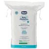 Chicco Baby Moments Quadrotti Morbido Cotone, Pulisce Delicatamente e Accarezza Morbidamente, Baby Skin, Bianco, 60 Pezzi, 0+ Mesi