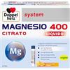 Doppelherz system Magnesio Citrato 400 Liquido + Vitamina B6, 30 Fiale