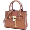 Michael Kors Borsa Hamilton a Mano e Tracolla Piccola 14x4x7,5 cm (Marrone)
