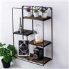 Hanah Home CM-006-SRK, Spruce Wood, Noce Nera, Taglia Unica