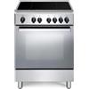 De'Longhi DMX64INL - Cucina induzione con forno elettrico, 60x60 cm, Inox