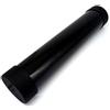 docsmagic.de Playmat Tube Big Transparent Black - 7 x 36 cm - Poster Artwork Gioca a Mat Rullo Trasportatore Nero