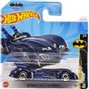 Hot Wheels - Batman & Robin Batmobile - Batman 2/5 - HTD51 - Short Card - DC - Blu scuro - Mattel 2024-1:64