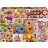 Educa - Puzzle da 500 pezzi per adulti e bambini | Dolce collage. Misura: 48 x 34 cm. Include la colla Fix Puzzle. Da 11 anni (19904)
