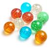 ARSUK Marmi Fosforescenti in Vetro - 10 Biglie 25 mm Fatte a Mano, Luminescenti al Buio, Set Gioco Educativo per Bambini, Marble Run, Decorazioni Casa, Giardino, Regalo Bambini, Giochi Tradizionali