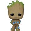 Funko Pop! Marvel: Guardians Of The Galaxy - Groot With Grunds - Groot Shorts - Figura in Vinile da Collezione - Idea Regalo - Merchandising Ufficiale - Giocattoli per Bambini e Adulti - TV Fans
