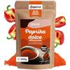 Monte Nativo Peperone dolce affumicato Monte Nativo (250g) - Peperone affumicato - Peperoni puri e naturali affumicati - Ideale per cucinare - Spezie secche