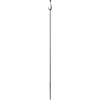 IAM DESIGN Asta decorativa da 1200 mm per saldare con lancia 85 x 35 mm, asta in ferro battuto liscia