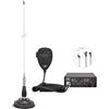 PNI Kit radio CB CBI ESCORT HP 8001L ASQ + auricolare HS81 + antenna CB PNI ML100 con magnete