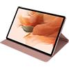 Samsung Book Cover Custodia a libro per Galaxy Tab S7+ | Tab S7 FE | Tab S8+, Rosa