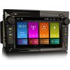 Erisin Android 10.0 Autoradio GPS Navigatore DAB+ per Opel Vauxhall Antara Corsa Astra Vectra C/D Meriva Signum Vivaro Zafira CarPlay Android Auto DVD 4G WiFi Bluetooth Mirror Link A2DP RDS