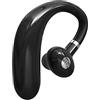 Roadoor 1Pc R10 Auricolare Senza Fili Hanging Ear Mini Bluetooth 5.0 Multi-funzione HiFi TWS Auricolare Per Jogging - Nero