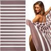 SummerSand Telo Mare in Microfibra Grande 200x100 cm - Asciugamano Mare Antisabbia e ad Asciugatura Rapida - Telo da Spiaggia XL Compatto, Perfetto per la Piscina - Dusty Rose