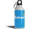 Generico Borraccia Termica Tifoso Napoli Napoletano Misura 23x11 in Ceramica Sublimatica (FvBuit)