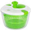 INTIRILIFE Centrifuga per Insalata in plastica in Verde di Dimensioni 24.5 x 24 cm - Ideale per Il Lavaggio sostenibile di insalate o Verdure