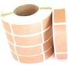 TODOKRAFT 500 etichette adesive kraft, 5 x 2 cm, perfette per etichettare barche, cartelle, chiudere sacchetti, etichette adesive in marrone kraft con molteplici usi,
