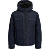 JACK & JONES Jjbuild - Giacca buffer da uomo, Navy Blazer/dettaglio: melange, M