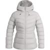 Pioneer Camp Piumino da donna, caldo, invernale, leggero, trapuntato, con cappuccio, grigio., XXL