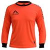 ATTONO Maglia da portiere per bambini, imbottita, Colore: arancione., 140