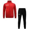 DIERRE Tuta Uomo Legea acetata Fitness Calcio Palestra Running art. CUBA (S, rosso)