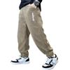Rainjia Pantaloni della Tuta Foderati in Pile Velluto a Coste Pantaloni per Ragazzi Sportivi Elastico in Vita con Tasche Autunno Invernali Caldo Jogging 4-15 Anni