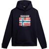 NAPAPIJRI Napapjri Felpa con Cappuccio Uomo Colore Blu Marine