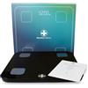 Reliance Medical Bilancia Smart BMI, Bilancia Digitale Rilevatore Corporeo con Display LED, Tracciamento Peso Accurato, Sincronizzazione con App di Fitness, 28cm x 28cm x 2,4cm, Confezione da 1