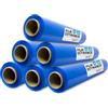 m-office Pellicola blu per imballaggio, plastica coperta, pellicola blu per imballaggio di scatole di traslochi, proteggere mobili e spedizioni, dimensioni 50 cm x 200 m estensibile · m-office (trasparente, 6