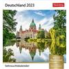 Harenberg Calendario da viaggio 2023 con 12 splendide cartoline dei posti più belli della Germania. Calendario 2023. 16 x 17 cm, calendario settimanale con 53 cartoline