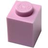 LEGO Parti e pezzi: rosa brillante (viola chiaro) 1x1 mattone x50