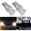 Eseastar T10 W5W 501 194 168 161 12961 LED Lampadine 6000K Bianco 12V-24V con Proiettore per Luci Laterali Auto di Sostegno Interno Cupola Targa Luce e Altro Ancora