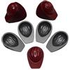 rukauf Piccoli stampi per noci antiaderenti, 2,8 x 2,2 cm, in teflon, set da 30 pezzi, noci ripiene, noci