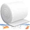 MUYYIKA Filtro per Acquario in Spugna 1M Filtro per Acquario in Maglia Filtro per Acquario a Fissaggio Rinforzato Medi Filtranti Biochimici Schiuma Filtrante per Acquario Acquario Stagno Larghezza