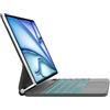 WINCHKING Tastiera per iPad Air 11 2024 (M2), Magic Keyboard per iPad Pro 11 (4a/3a/2a/1a) Generazione, Custodia Tastiera per iPad Air 5/4, Design Magnetico Galleggiante, Touchpad Retroilluminazione, Nero