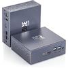 ACEMAGICIAN Mini PC W-11 Pro, Ιntel Alder Lake Ν95 di 12a Generazione (fino a 3,4 GHz) 8GB DDR4 256GB M.2 SSD,Mini Computer Desktop Doppio Gigabit Ethernet/Doppio Display 4K,Business PC