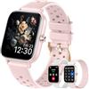 Betatree Smartwatch Donna Chiamate e WhatsApp, 1,83 Orologio Donna Smartwatch, 120+ Modalità Sportive Contapassi Smart Watch, Sonno/Cardiofrequenzimetro, IP67 Fitness Tracker per Android iOS, Rosa