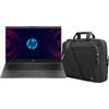HP Pc Portatile Notebook, Cpu Amd Ryzen 3 7320U, 8Gb Ram, FHD 15,6, SSD Nvme 512 Gb, Webcam, Windows 11 Pro, Office 2021,Pronto All'Uso, Borsa