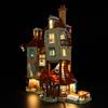 MENZAVA Kit di Illuminazione a LED Compatibile con LEGO Harry Potter 76437 La Tana - Edizione del collezionista - Set di luci per a LED Il Modello (Non includere Il Modello)