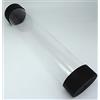 docsmagic.de Playmat Tube Big Transparent Clear - 7 x 36 cm - Poster Artwork Gioca a Mat Rullo Trasportatore Transparente