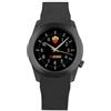 PRESTIGE & DELUXE Orologio da polso unisex Lowell Man da uomo Roma giallorossi Cinturino Nero - Quadrante 38 mm Nero + portachiave calcio