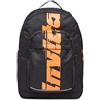 Invicta Zaino Scuola Jelek, Nero, New Way Logo, Zaino Doppio Scomparto con Tasca Porta PC, Tasche Porta Borraccia, Doppia Tasca Frontale, Tasca con Organizer, Maxi Capienza, Scuola, Unisex